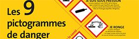 Produits chimiques : les 9 pictogrammes de danger