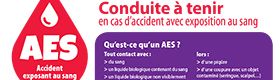 Conduite à tenir en cas d'accident avec exposition au sang (AES)