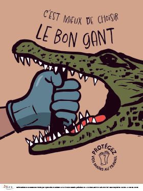 C\'est mieux de choisir le bon gant : Protégez vos mains au travail