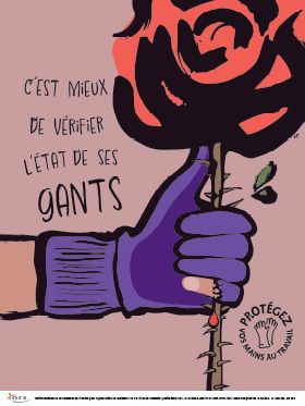 C\'est mieux de vérifier l\'état de ses gants : Protégez vos mains au travail