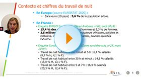 Webinaire - Travail de nuit : quels effets sur la santé ? Quelle prévention ?