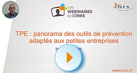 Webinaire - Panorama des outils de prévention adaptés aux petites entreprises