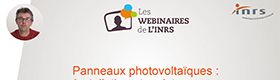 Webinaire - Panneaux photovoltaïques : installation et maintenance, comment prévenir les risques